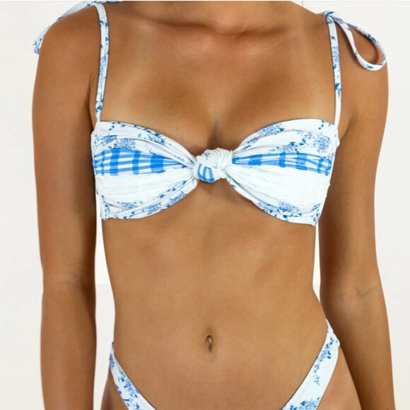 BOGO Elysiian Montauk Reversible Swim Top - Picture 1 of 10